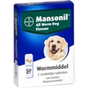 Mansonil All Worm Dog 2 tabletten