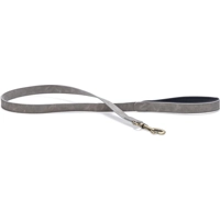 Beeztees Balacron Ax kunstleer hondenriem grijs 100 x 2.5 cm