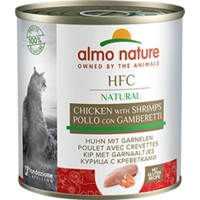 Almo Nature HFC Natural kip met garnalen natvoer kat (280 g) 12 x 280 g