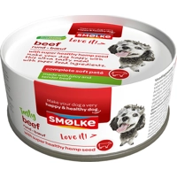 Smølke Soft Paté rund hondenvoer 2 x (24 x 125 g)