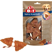 8in1 Triple Flavour wings hondensnacks 1 verpakking