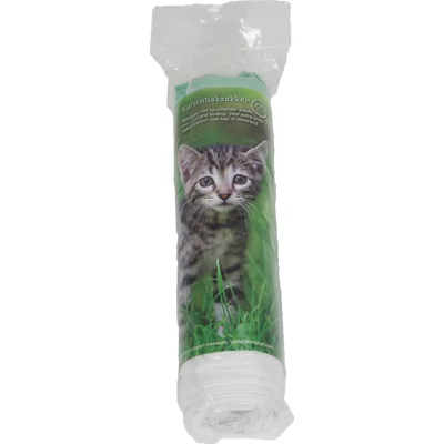 Grote kattenbakzakken Boon 2 x Naturel