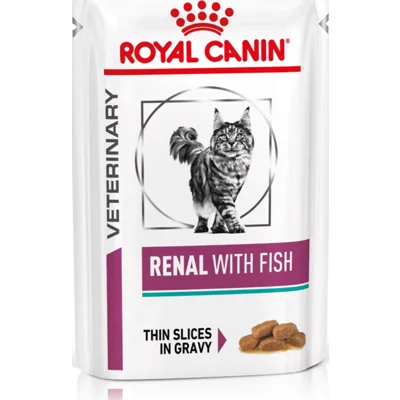 24x Royal Canin Renal with Fish Kattenvoer Nat 85 gr