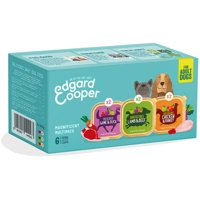 12x Edgard&Cooper Hondenvoer Multipack Kip - Wild - Lam 6 x 100 gr