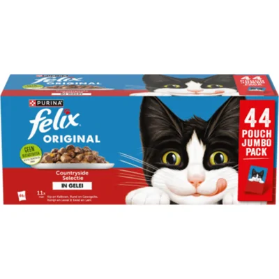 Felix Original Countryside Selectie in Gelei 44 x 85 gr