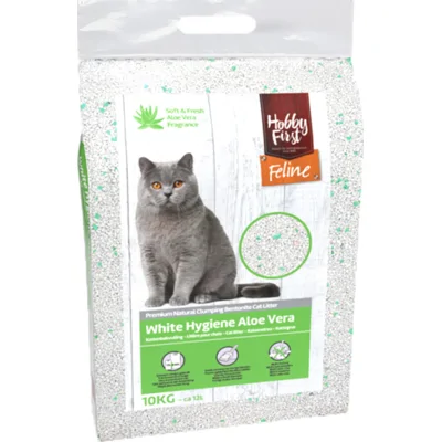 HobbyFirst Feline White Hygiëne Aloe Vera 12 liter
