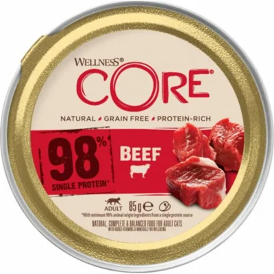 Wellness Core Kattenvoer 98% Recipe Rund 85 gr