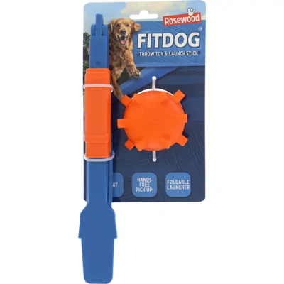 Rosewood Fitdog Ball With Launcher