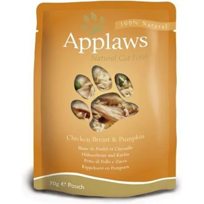 Applaws Cat - Chicken Breast & Pumpkin in Broth - 12 x 70 g