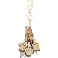 Trixie Natuurspeelgoed - Mahonie / schelpen - 26 cm