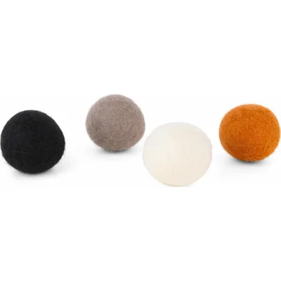 District 70 Felt Ball Toys - Pure