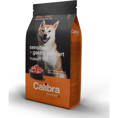 Calibra Expert+ Hondenvoer Sensitive & Gastro Support Small Kalkoen 1,5 kg