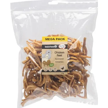 Beeztees Kippenpoten - 1 kg