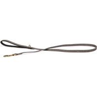 Beeztees Balacron Ax kunstleer hondenriem grijs 130 x 1.5 cm