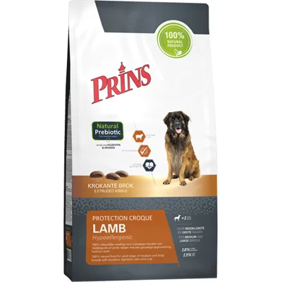 Prins Protection Croque Lam Hypoallergenic hondenvoer 10 kg