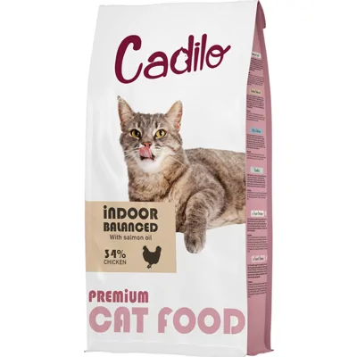 Cadilo Indoor Balanced Grain Free - premium kattenvoer 2 kg + natvoer (6 x 70 gr)