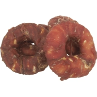 Rawhide Donut met eend kauwsnack voor de hond 1 x 5 stuks