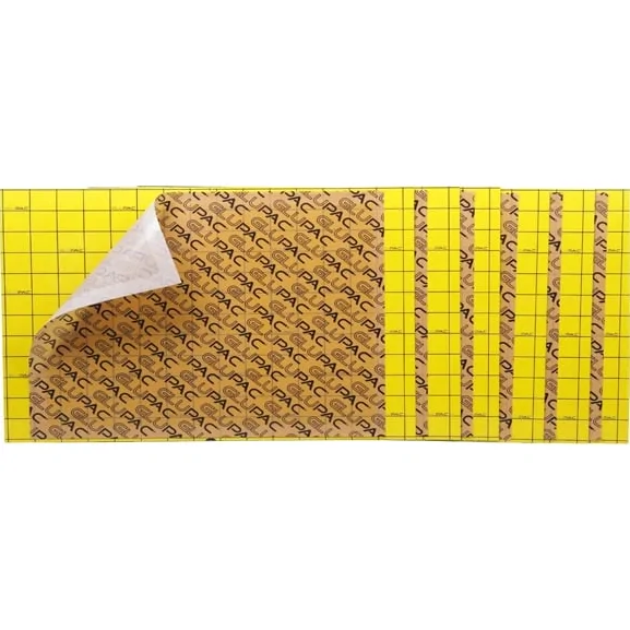 Kleefplaten Voor Vliegenlamp Plafond (6 Stuks) - Sterke lijmlaag - Handig formaat - Verpakt per 6 stuks