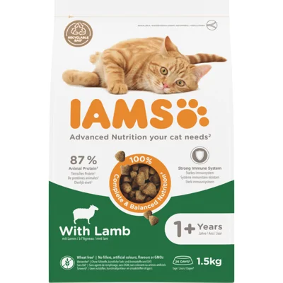 IAMS Kat Adult Lam 1,5 kg