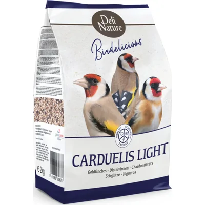 4x Deli Nature Aves Cultura Carduelis Distelvink Light 2 kg