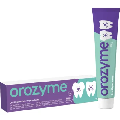 Orozyme Tandpasta Kat en Hond - 2 x 70 gr