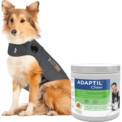 Thundershirt maat S + Adaptil Chews 30 stuks