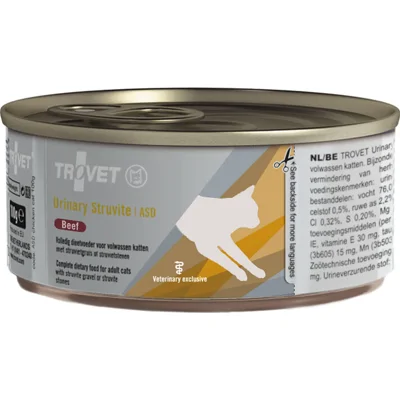 TROVET Urinary Struvite ASD (Beef ) Kat - 12 x 100 g blik