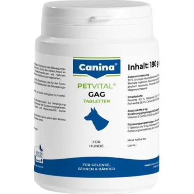 Canina Petvital GAG Tabletten - 180 g