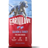 Carnilove Large Adult zalm met kalkoen hondenvoer 12 kg Carnilove Large Adult zalm met kalkoen hondenvoer 12 kg