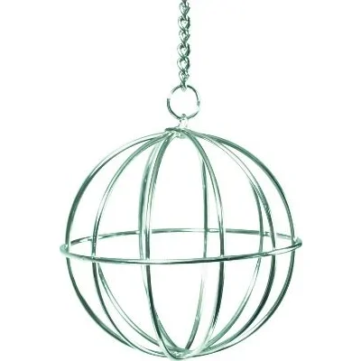 Beeztees Chroom Voederbal voor Hooibal Knaagdier 12cm
