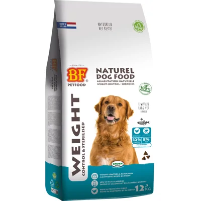 BF Petfood Weight Control & Sterilised hondenvoer 12,5 kg