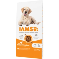 Iams for Vitality Senior Large met kip hondenvoer 12 kg