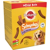 Pedigree Schmackos Multimix vleesstrips hondensnacks 2 x 20 stuks