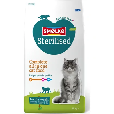 Smølke Sterilised kattenvoer 10 kg