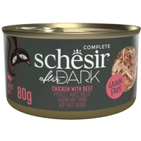 12x Schesir After Dark Bouillon Kip&Rund 80 gr