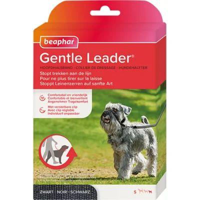 3x Beaphar Gentle Leader Zwart S