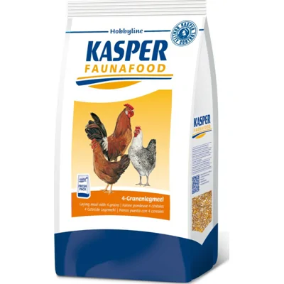 3x Kasper Faunafood Legmeel 4-Granen 4 kg