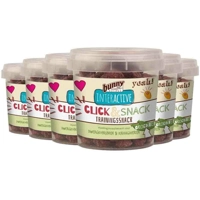 6x Bunny Nature Click En Snack Trainingssnack Groente 30 gr