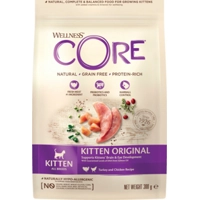 Wellness Core Kattenvoer Kitten Kalkoen - Zalm 300 gr