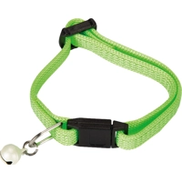 Beeztees Nylon Kittenhalsband - Fel Groen - 23 x 0,8 x 0,3 cm