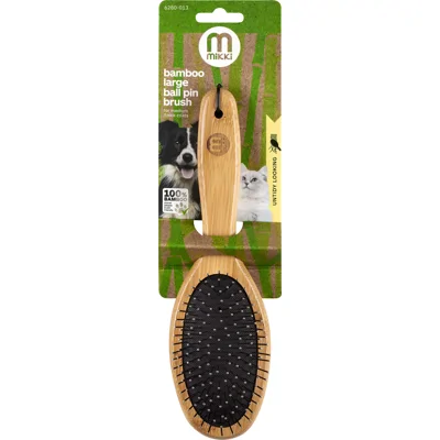 Mikki Bamboo Ball Pin Brush - Large