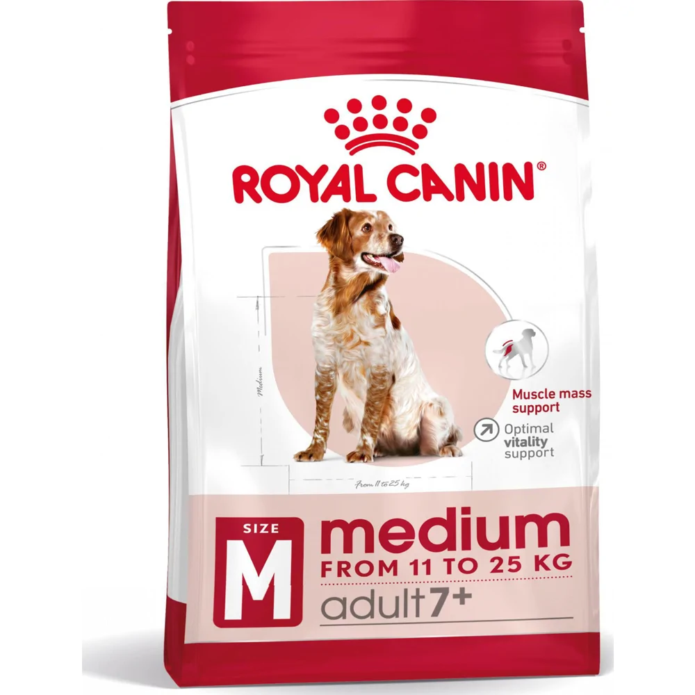 Royal Canin Medium Adult 7+ 15 kg