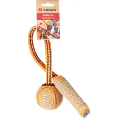 Flamingo Trektouw met Bal