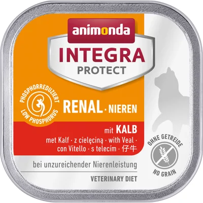 Animonda Integra Protect Cat Nieren - Kalf - 16 x 100 g