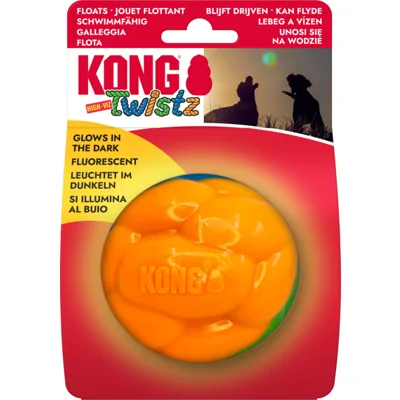 KONG Twistz High-Viz Ball