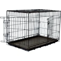 Brekz bench zwart voor de hond XXL