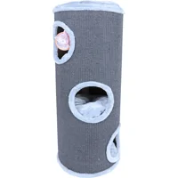 Klimton Sisal 3-gaats 100 cm voor de kat Zwart/Grijs Klimton Sisal 3-gaats 100 cm voor de kat Zwart/Grijs