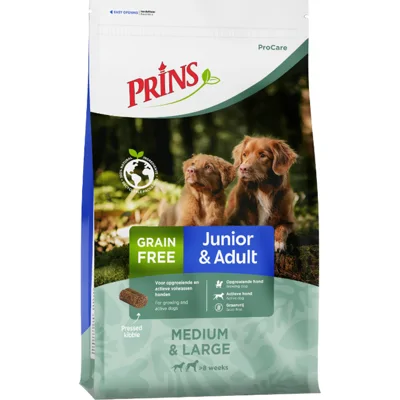 Prins ProCare Graanvrij Adult Pro Energy 12 kg