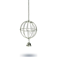 Beeztees Chroom Voederbal+Deur Hooibal Knaag 8cm