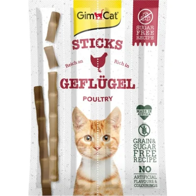Gimcat Sticks Gevogelte - 4 stuks